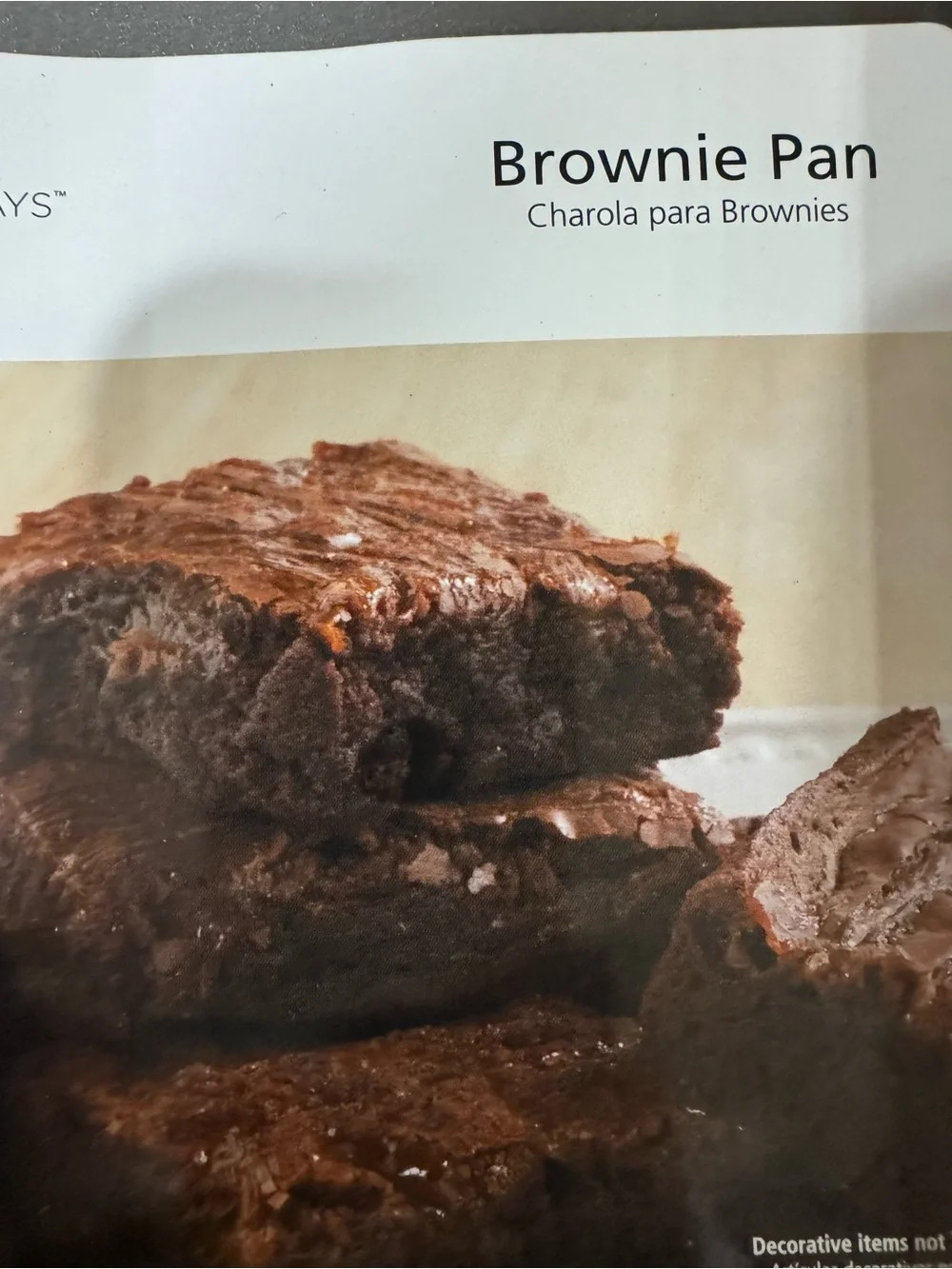 Mainstays Gray Nonstick Brownie Pan